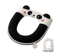 Cuscinetti Per Coprire Sedile WC | Cuscino Per WC Panda Animato Invernale - Cuscino In Peluche Per Orinato,Per Bagno Casa Hotel Doccia Appartamento Camera