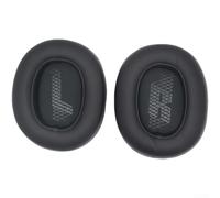Cuscinetti per cuffie compatibili con jbl Live 770NC, in morbida pelle proteica, isolamento acustico, in schiuma, 2 pezzi (nero)