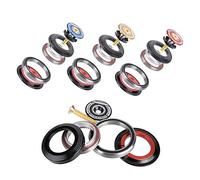 Cuscinetti per Cuffie per Bicicletta,Bicicletta Headset Cuffia per Bicicletta in Lega di Alluminio 42 52 mm per Forcella Anteriore della Bicicletta Accessorio per Cuffie da Ciclismo