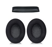 Cuscinetti per cuffie Sennheiser HD200, in pelle/tessuto, in memory foam, per cuffie