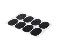 Cuscinetti Per Cuscino Per Bocchino Per Clarinetto In Silicone 8 Pezzi 0,3 Mm Per Accessori Per Clarinetto (Color : Bk)