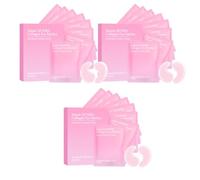 Cuscinetti per gli occhi con collagene e PDRN, cuscinetti in gel per la zona degli occhi contro gonfiore, occhiaie e rughe, altamente efficaci, idratanti e rassodanti, anti-rughe (3 scatole/24 paia)