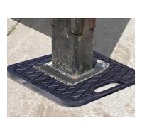 Cuscinetti per gru resistenti - Cuscinetti stabilizzatori portatili per gru, pompa per calcestruzzo, camion dei pompieri - Supporta un carico di 20-25 tonnellate