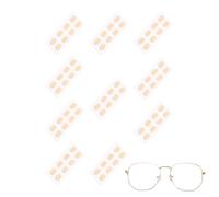 Cuscinetti per il naso degli occhiali: cuscinetti per il naso anti-rientro per occhiali | 40 paia di occhiali da sole in schiuma autoadesive Nosepads per uffici di vacanza di lavoro