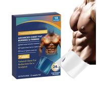 Cuscinetti per il petto da uomo, 18 pezzi, morbidi e traspiranti, taglia universale invisibile con forte tenuta, silicone medico, protezione contro l'attrito, adatto per escursioni