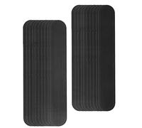 Cuscinetti per il sudore della protezione del colletto, 20 cuscinetti per il sudore del collo del collo, protezione assorbente della camicia del colletto, cuscinetti per la fodera del collo(Nero)