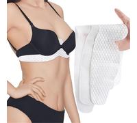 Cuscinetti per il sudore sotto il seno, 15 pezzi, morbidi cuscinetti assorbenti in tessuto non tessuto per reggiseno, cuscinetti estivi per assorbire il sudore e assorbire l'umidità del reggiseno, per