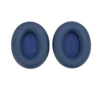 Cuscinetti per le orecchie in pelle proteica in pelle di sostituzione delle cuffie per anker soundcore vita q20 q20 bt isolamento del rumore migliorato (Blu)