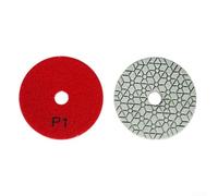 Cuscinetti per lucidatura a 3 gradini da 10,2 cm, efficaci per granito, marmo e cemento (P1)