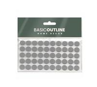 Cuscinetti per mobili da cucina, per armadietti, porte e armadi e porte in morbida gomma EVA per chiusura silenziosa dei cassetti, anti slam, piedini in gomma, 10 mm 50 pcs N-5923 C