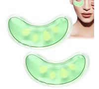 Cuscinetti per occhi in gel - pastiglie per compresse a caldo per sollievo rinfrescante, set di sacchetti per ghiaccio per ridurre gonfiore e arrossamenti, cura quotidiana della pelle per le donne