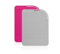 Cuscinetti Per Pentole In Silicone Da 2 Pezzi, Cuscinetti Antiscivolo In Silicone, Cuscinetti Per Pentole In Ferro Arricciacapelli, Cuscinetti In Silicone Multifunzionali