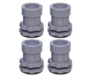 Cuscinetti per piedini per lavatrice - Cuscinetti antivibranti per lavatricee, Piedinii per lavatrice antivibranti, Cuscinettii ammortizzatori livellatori regolabili da 4 pezzi, Piedini di supporto pe