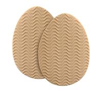 Cuscinetti per scarpe non autoadesivi, antiscivolo, riduzione del rumore, in gomma, protezione della suola, shampoo a banane (C One Size)