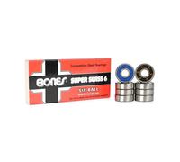 Cuscinetti Per Skateboard Bones Swiss Super 6 A Sfera (8 Pezzi)
