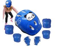 Cuscinetti per skateboard e elmetto protettivo, set di elmetto protettivo | Bambini Ingranaggi protettivi multiuso antigraffio per p
