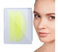 Cuscinetti per sollevamento ciglia, 2 pezzi, scudo per sollevamento ciglia, nastro adesivo ultra sottile per la parte superiore dell'occhio, riutilizzabili, bigodini per ciglia inferiori, aste di