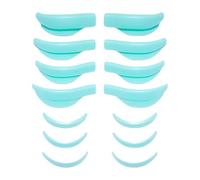 Cuscinetti per sollevamento ciglia - Ciglia in silicone - Utensili per ciglia - Kit per Lash Perming Kit | Set di aste di sollevamento riutilizzabili, extension per ciglia finte, trucco