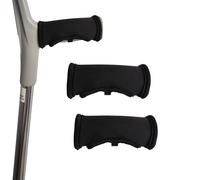 Cuscinetti per stampelle per avambraccio, coperchio aperto per afferrare la mano per anziani, disabili, artrite, pazienti con ictus, tamponi morbidi non scivolosi, 2 Pz (Handle Pads)