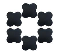 Cuscinetti per tapis roulant per pavimento, 6 pezzi per riduzione del rumore, imbottitura sotto il tappetino per tapis roulant, per cyclette, vogatore, casa, ufficio, palestra, appartamento, garage