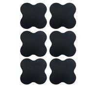 Cuscinetti per tapis roulant per pavimento, set di riduzione del rumore con assorbimento degli urti, 6 pezzi, tappetini antivibrazione resistenti per stabilità, cuscinetti protettivi durevoli