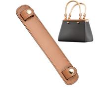 Cuscinetti per tracolla da donna, morbidi e flessibili, in pelle PU, per borse pesanti, per viaggi, viaggi d'affari, riunioni, pendolari, shopping, Marrone, Refer to description