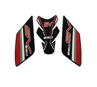 Cuscinetti Per Vasca In Gomma 3D Motociclisti Laterali Per Le Impugnature Del Ginocchio Per SV650 SV650X