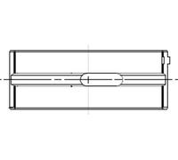 Set di cuscinetti dell'albero a gomiti MAHLE 001 HL 21956 000