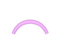 Cuscinetti protettivi per cuffie, adatti per Beats Studio Pro, protezione per cuffie Crossbeam, accessorio di ricambio in gomma (viola)