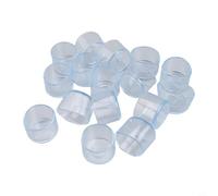 Cuscinetti protettivi per gambe delle sedie con design rotondo, efficaci nel ridurre il rumore e i danni al pavimento (30 mm)