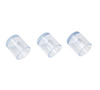 Cuscinetti protettivi per gambe delle sedie con design rotondo, efficaci nel ridurre il rumore e i danni al pavimento (16 mm)