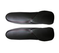 Cuscinetti protezione braccioli Copri Braccioli Laterali Pelle PU Resistente All'usura 2 Pezzi Sedili Anteriori Dell'auto Per CRV CR-V 2007-2009(Black red lines)