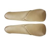 Cuscinetti protezione braccioli Copri Braccioli Laterali Pelle PU Resistente All'usura 2 Pezzi Sedili Anteriori Dell'auto Per CRV CR-V 2007-2009(Light brown)