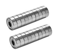 Cuscinetti Rc 608ZZ 10 Pezzi Cuscinetti A Sfera Skateboard Cuscinetto Miniatura A Fila Singola 8x22x7mm Pattini Linea Scooter Accessori(20pcs)