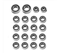 Cuscinetti Rc Per Axial Per SCX24 Per Gladiator Per JLU Per Bronco C10 1/24 20 Pezzi Kit Cuscinetti Sigillati RC Crawler Car Upgrade Parts Accessori