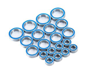 Cuscinetti Rc Per Element RC Per Enduro Per Sendero 1/10 24 Pezzi Mozzo Ruota Asse Cuscinetto Sigillato In Gomma Blu Kit Parti Modello Auto Camion RC