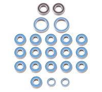 Cuscinetti Rc Per Tamiya CC02 1/10 22 Pezzi Kit Cuscinetti A Sfere Sigillati In Gomma RC Car Upgrades Parts Accessories Remote Control Car Replacement Parts