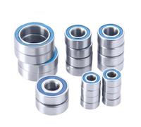 Cuscinetti Rc Per Team Associated B6.2 1/10 22 Pezzi Kit Cuscinetto Sigillato Mozzo Ruota RC Per Buggy Car Upgrade Parts Replacement Parts