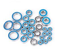Cuscinetti Rc Per Team Associated DR10 26PCS 3x7mm 10x15mm Cuscinetti A Sfere A Gola Profonda Sigillati Blu In Metallo Mozzi Ruota Assale Cuscinetto Sigillato