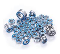 Cuscinetti Rc Per Vanquish VS4-10 Per Phoenix VS410 1/10 48 Pezzi/lotto Kit Completo Di Cuscinetti A Sfera Parti Di Ricambio Per Auto Cingolate RC Sigillate In Gomma