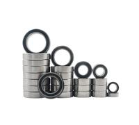 Cuscinetti Rc Per Vorteks 4X4 3S Per BLX Stadium 1/10 25 Pezzi Kit Completo Di Cuscinetti In Gomma Nera Sigillati Pre-ingrassati A Gola Profonda RC Car Truck Parts