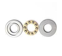 Cuscinetti Reggispinta A Rullini, Cuscinetto Assiale A Sfere 5 Pezzi Dimensioni Multiple Da F2-6M A F12-23M(F49m 4x9x4mm)