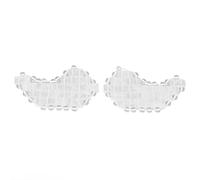 Cuscinetti rinfrescanti per occhi in pietra di giada Bende per occhi a forma di luna per occhiaie Sollievo dal gonfiore Riutilizzabili per la cura della pelle del viso Impacco