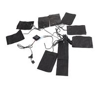 Cuscinetti Riscaldanti Elettrici, Cuscinetti Riscaldanti Elettrici USB Cuscinetti Riscaldanti per Vestiti Elettrici 3 Lenzuolo Riscaldato Regolabile per la Temperatura Dell'ingranaggio per i Vestiti