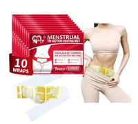 Cuscinetti riscaldanti per crampi mestruali, cinture di riscaldamento mestruali, cinture portatili per terapia del calore mestruale e della schiena, riscaldamento attivato ad aria, 8 ore di sollievo