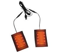 Cuscinetti riscaldati - riscaldante elettrico per sollievo dal freddo invernale, in fibra di carbonio con ingresso USB 5 V 1,5 A, potenza 7 W, design leggero da 40 g, scaldamani portatile per