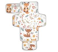 Cuscinetti riutilizzabili per la pipì del bambino con tasca in tessuto fasciatoio per fasciatoio kit stazione di viaggio per neonati