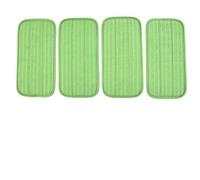 Cuscinetti riutilizzabili per mocio Swiffer per Wet Jet 30,5 cm, in microfibra, adatti per pavimenti in legno, piastrelle, laminato, vinile con doppia funzione di pulizia a secco e a umido (confezione