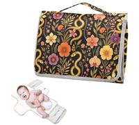 Cuscinetti riutilizzabili per pipì per bambini con tasca in tessuto serpente pitone animali fiori impermeabili per bambino con cuscino integrato cambiador de pa?ales para Bebes