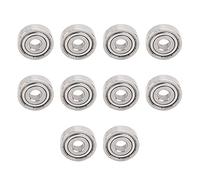 Cuscinetti S6200zz in acciaio inossibile cuscinetti a sfera doppia schernellata Mini cuscinetti per macchinari industriali Equipaggiamento di lavorazione del legno 10pcs 30 mm